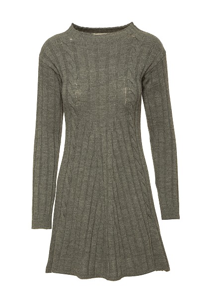 Mini knitted dress