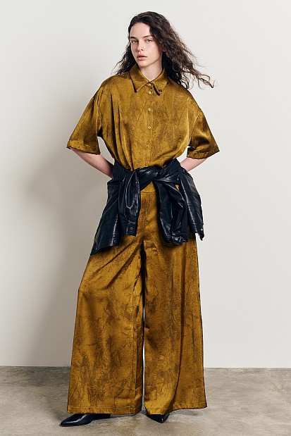 Satin pants