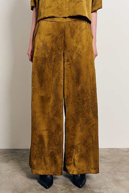 Satin pants