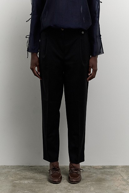 Trousers with elasticated waist