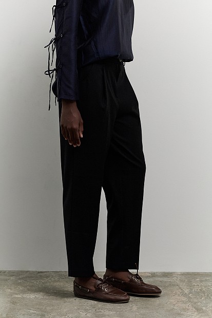 Trousers with elasticated waist