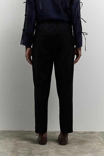 Trousers with elasticated waist