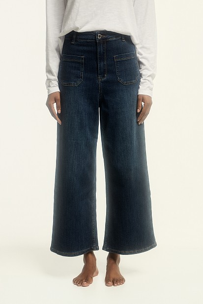 Kea wide leg κροπ τζιν