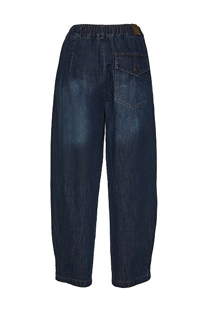 Joy cropped barrel τζιν