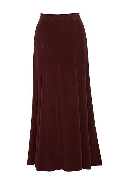 Maxi skirt with slits