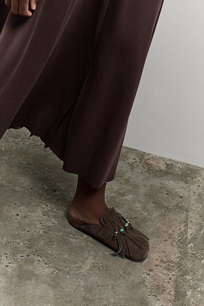 Μάξι φούστα με σκισίματα