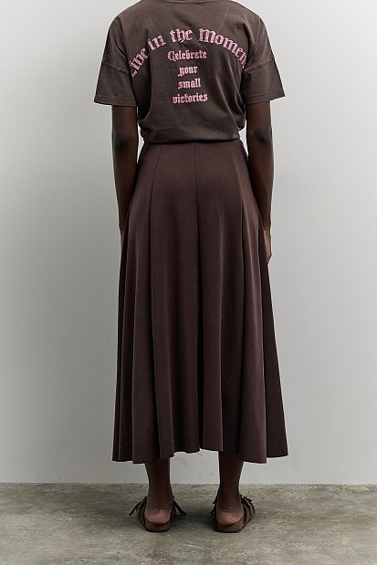 Μάξι φούστα με σκισίματα