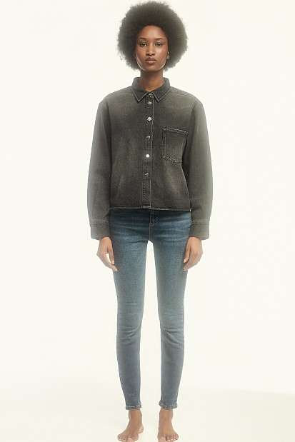 Denim shirt
