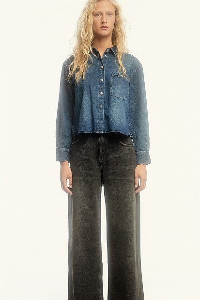 Denim shirt