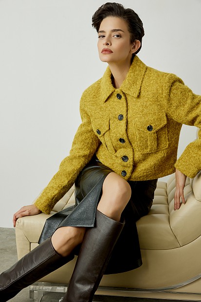 Shortline button up jacket