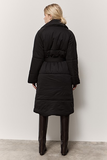 Longline jacket with collar