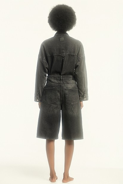 Georgia denim bermudas