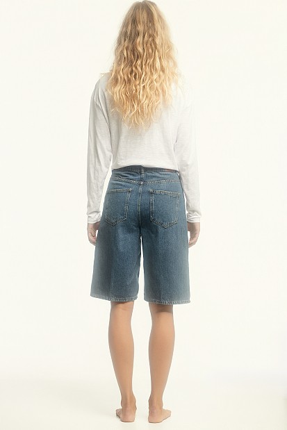 Georgia denim bermudas