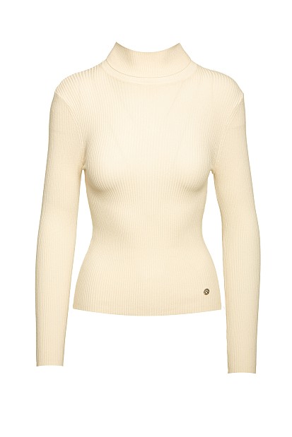 Basic rib turtleneck