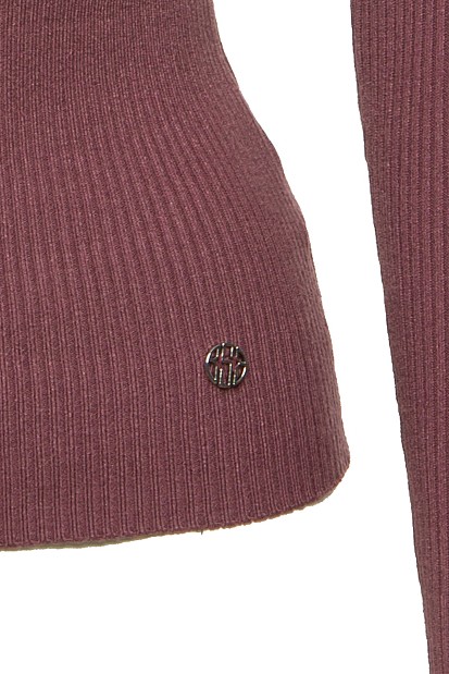 Basic rib turtleneck