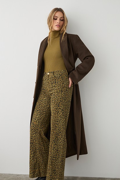 Basic rib turtleneck