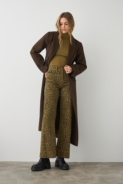 Basic rib turtleneck