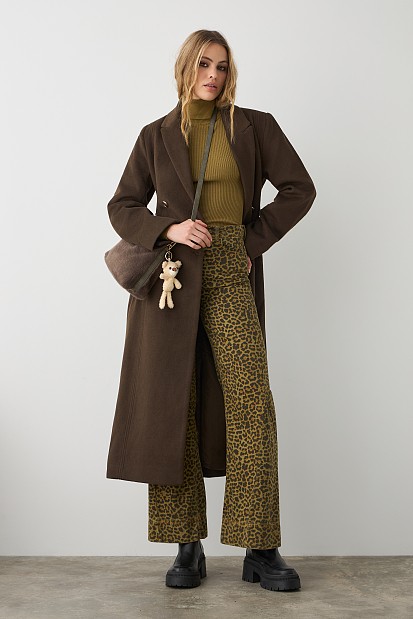 Basic rib turtleneck