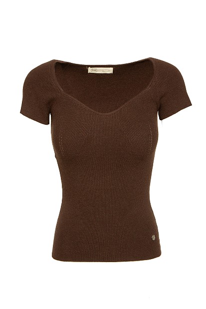Shortsleeve sweater