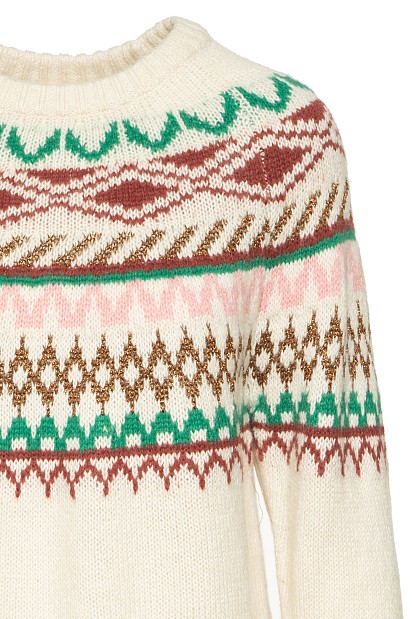 Printed sweater