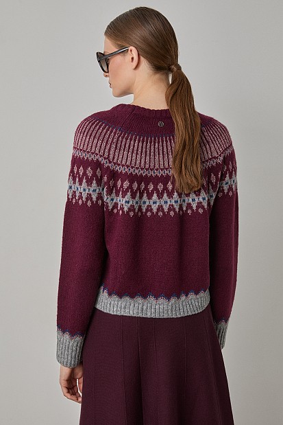 Εμπριμέ πουλόβερ