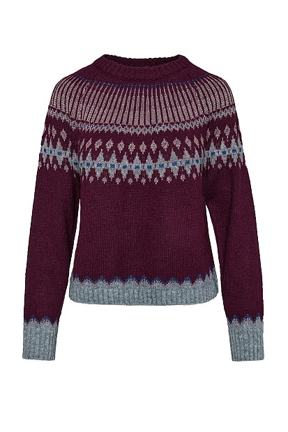 Εμπριμέ πουλόβερ