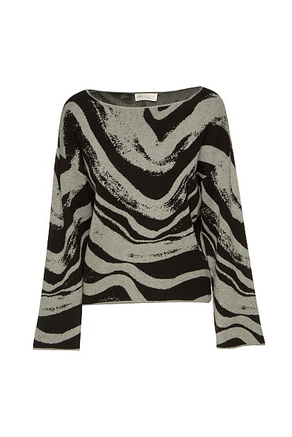 Printed pullover