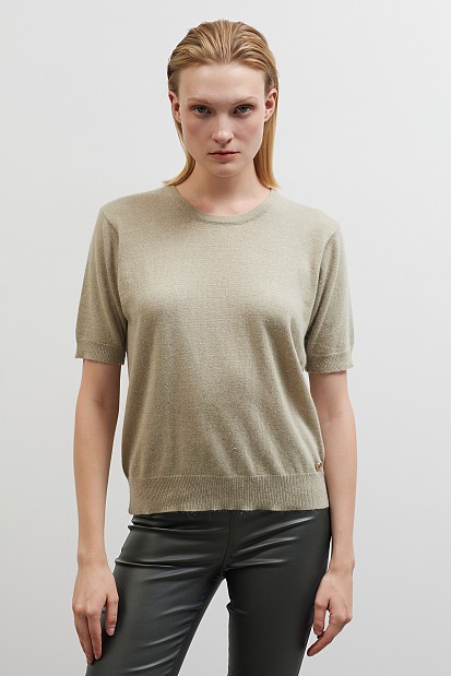 Κοντομάνικο πουλόβερ