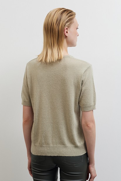 Κοντομάνικο πουλόβερ