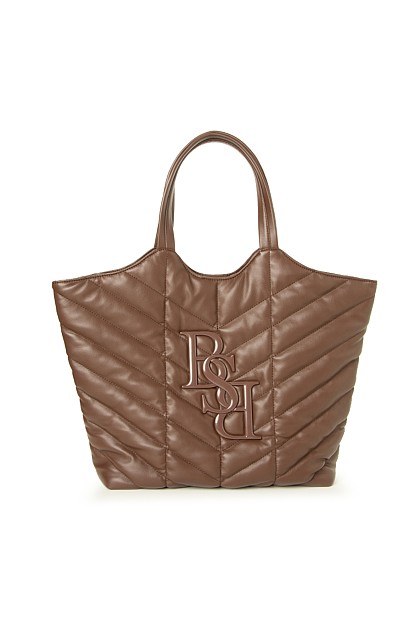 Quilted shoulder bag