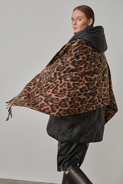 Leopard scarf