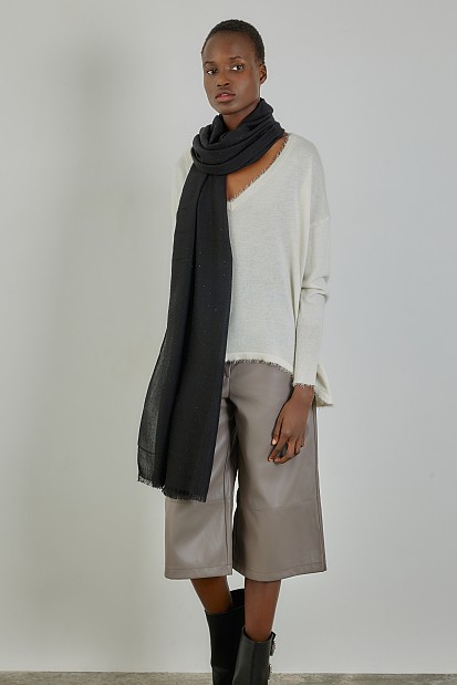 Scarf all over rhinestones