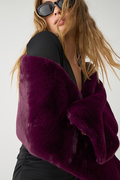 Γούνινο κασκόλ