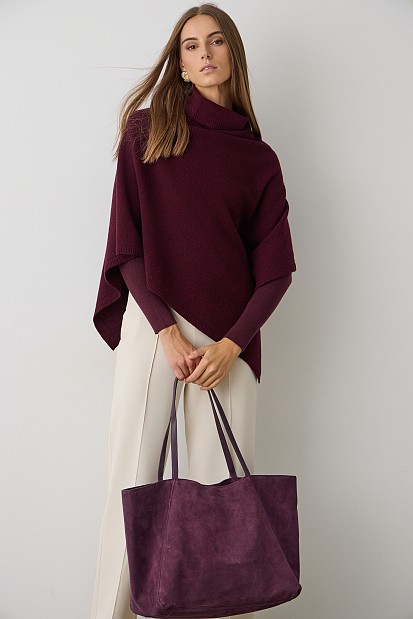 Μάλλινη κάπα με ζιβάγκο