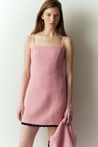 Mini tweed dress
