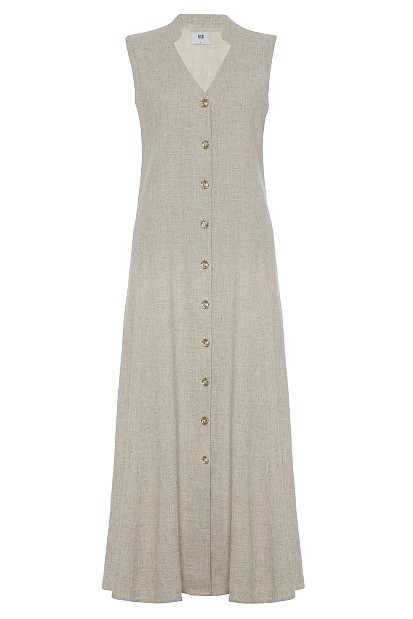 Rochie-cămașă midi