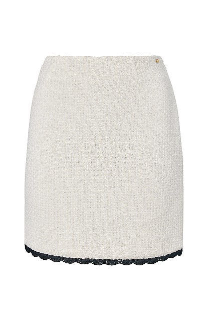 Mini tweed skirt
