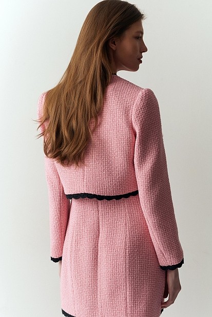 Tweed cropped blazer