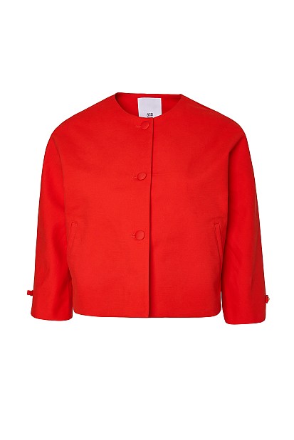 Bolero with buttons