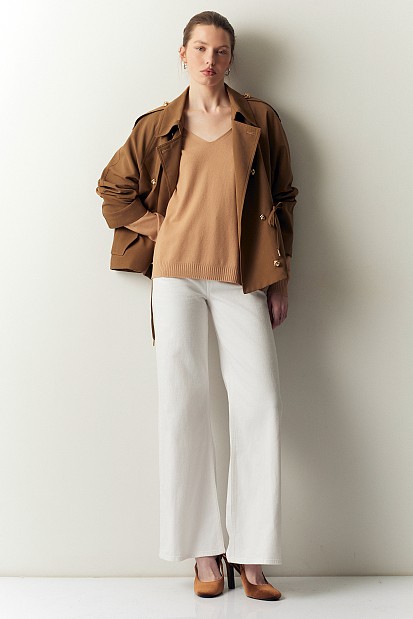 V neck πουλόβερ