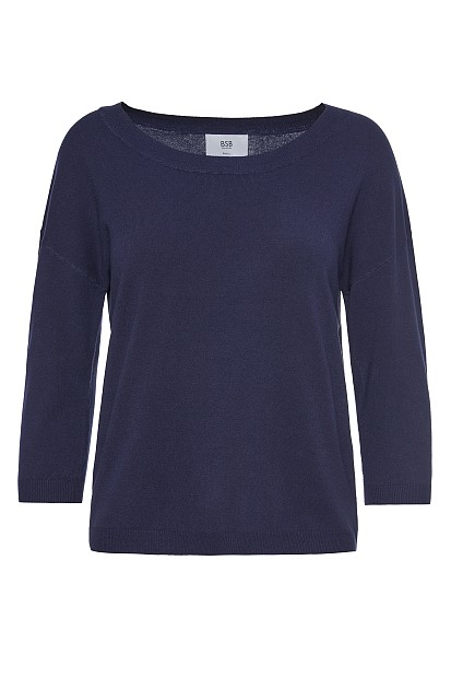 Sweater with 3/4 sleeves