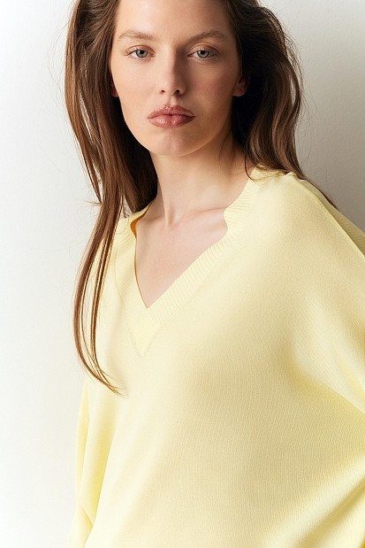 V neck sweater