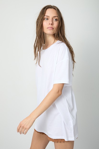 Blusa oversize algodón