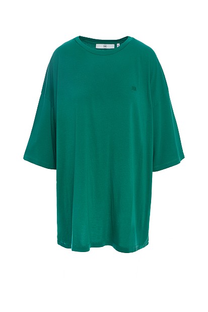 Oversized βαμβακερή μπλούζα