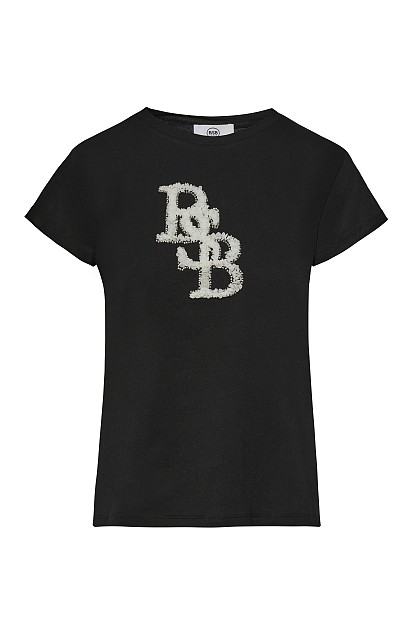 Tricou cu logo în relief