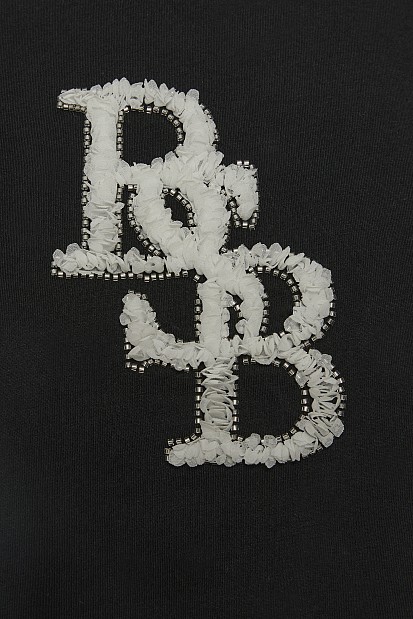 Tricou cu logo în relief