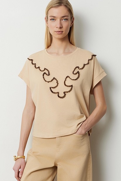 Camiseta cuentas