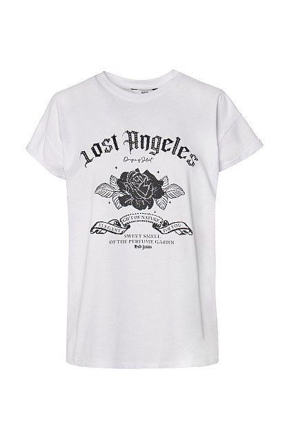Λευκό t-shirt με τύπωμα
