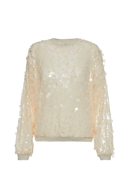 Sequined sweater
