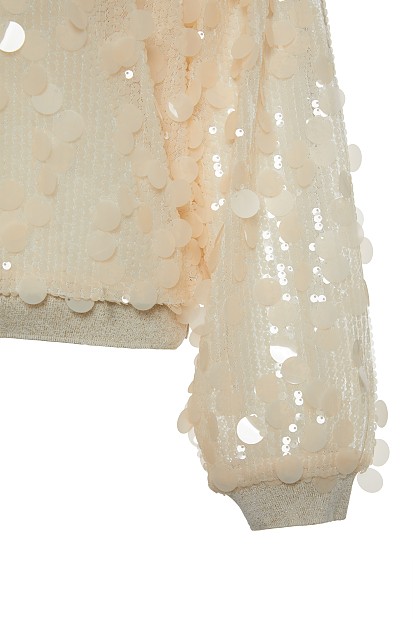 Sequined sweater